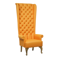 Кресло - трон Лорд, экокожа DOMUS nectarine